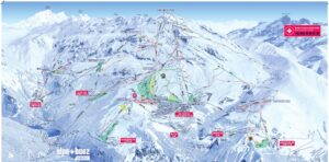 Alpe d’huez Piste Ski Map 2024-25